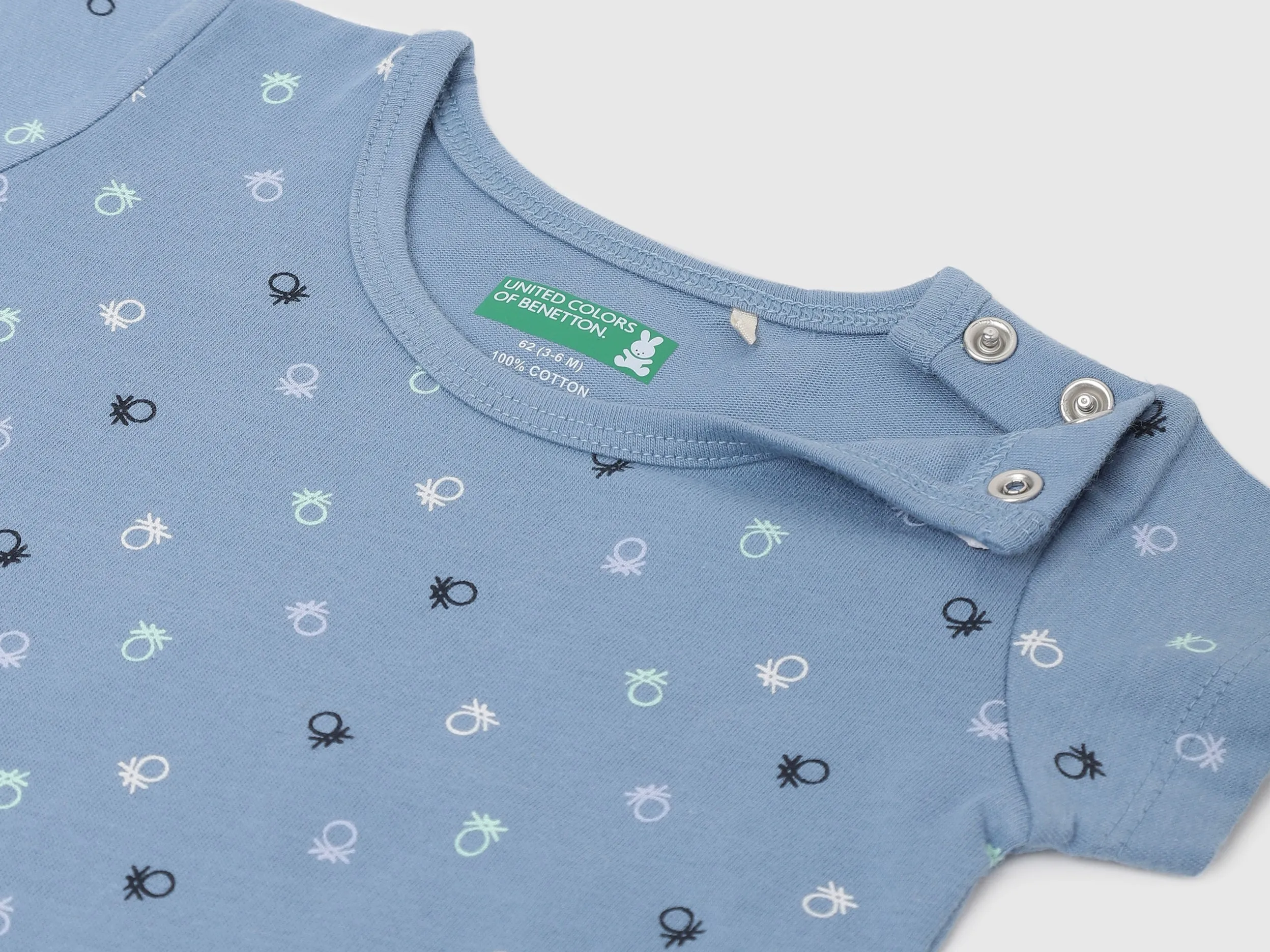 Pack of 2 Regular Fit Round Neck Printed Baby T-Shirts