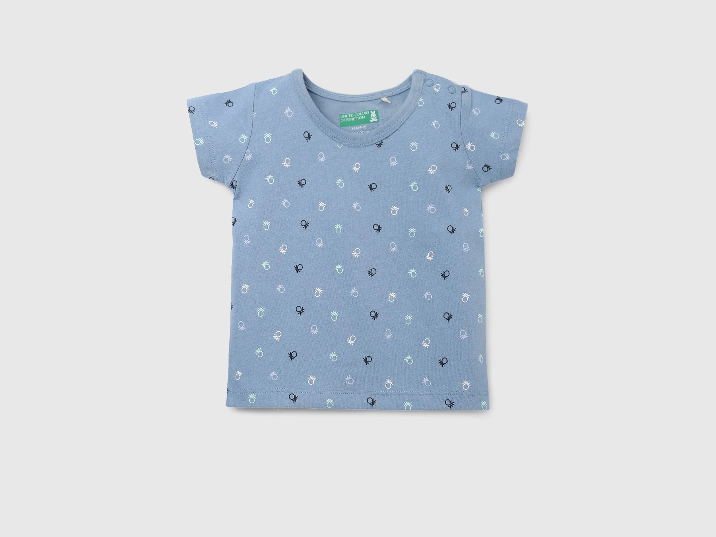 Pack of 2 Regular Fit Round Neck Printed Baby T-Shirts