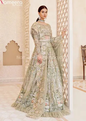 Pakistani Wedding Lehenga Choli Dress Online #WN11