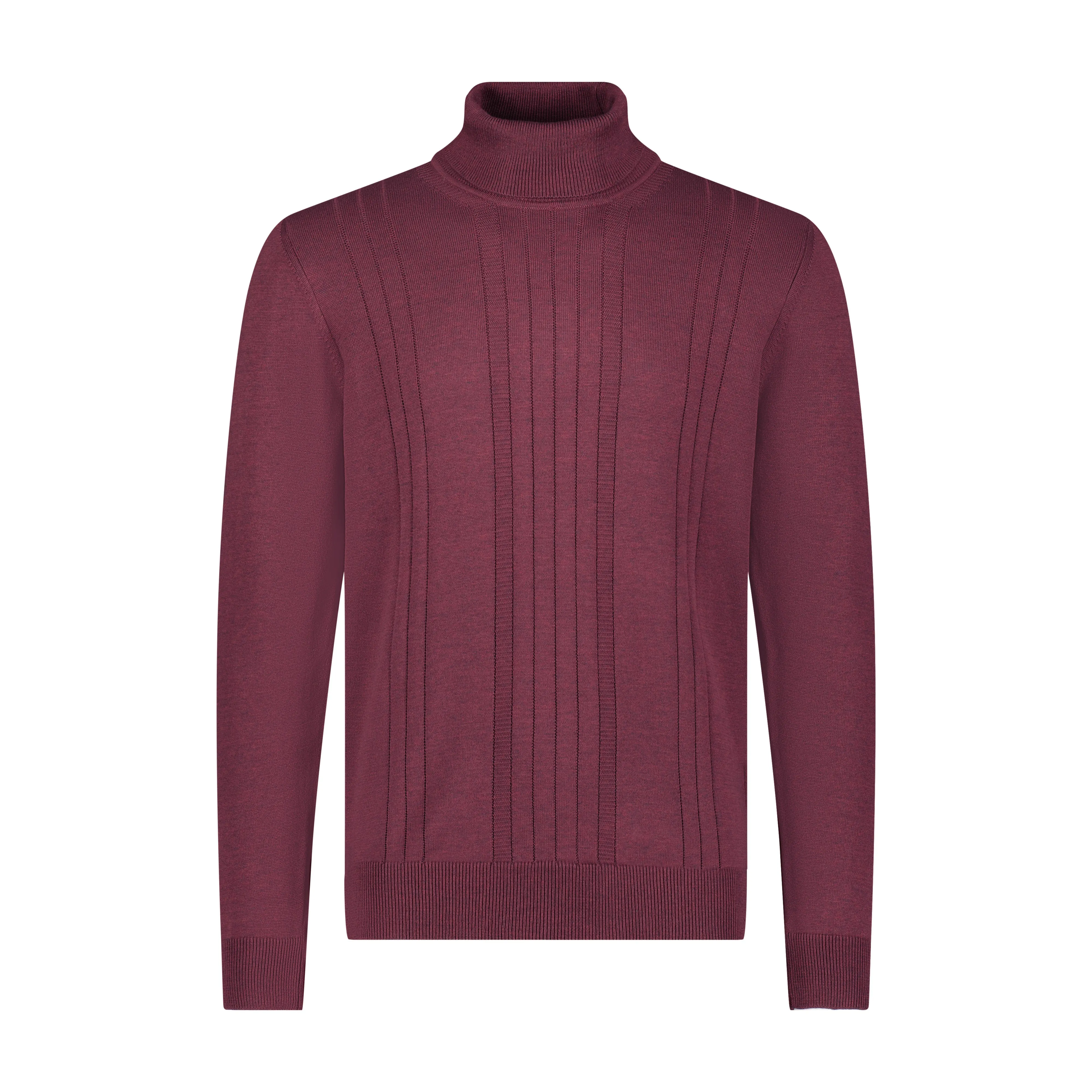 Panelled Turtleneck