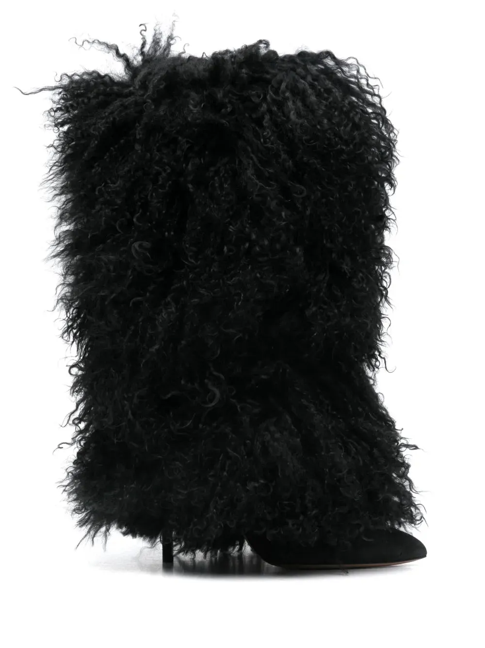 Paris Texas 105mm Furry Stiletto boots