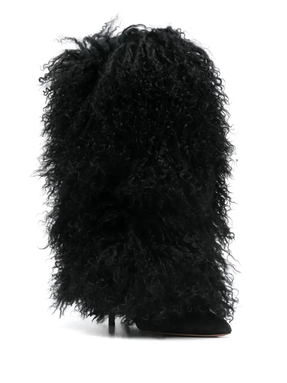 Paris Texas 105mm Furry Stiletto boots