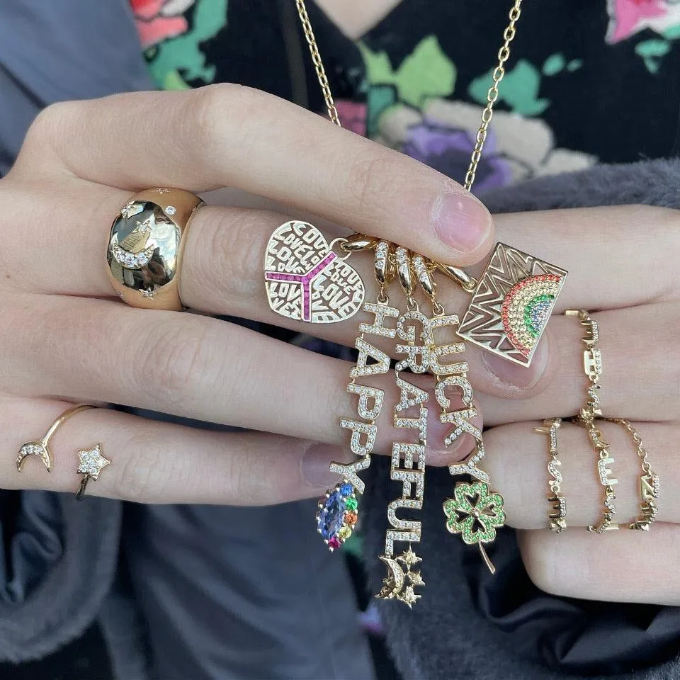 Peace & Love Pendant