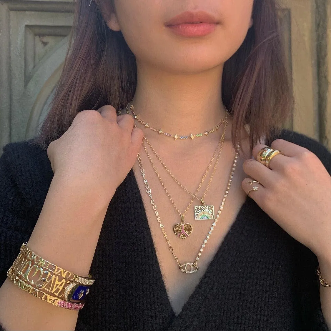 Peace & Love Pendant