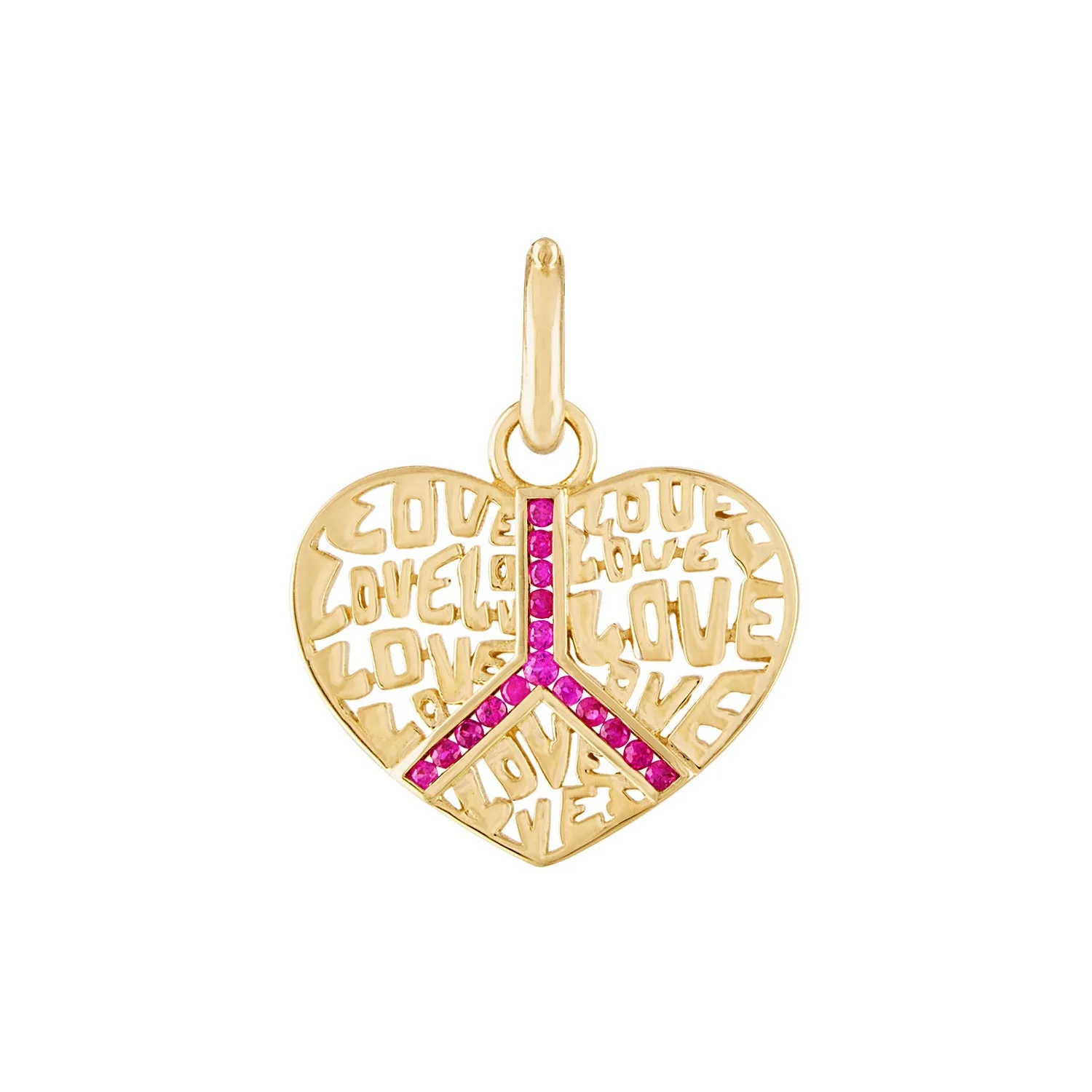 Peace & Love Pendant