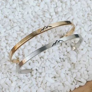Peak Skinny Cuff Bracelet
