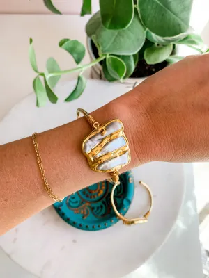 Pearl Triple Cuff