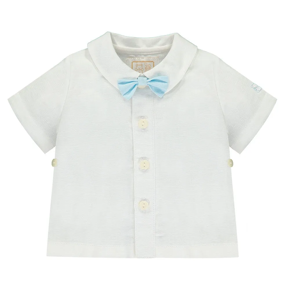 Perry Blue Baby Boys Outfit Set
