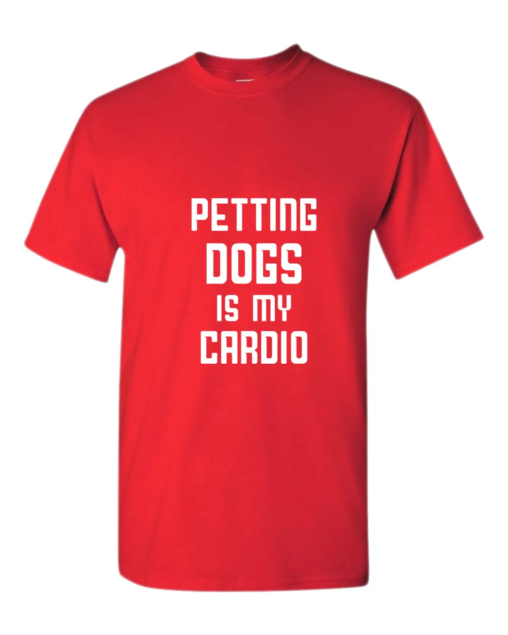 Petting dogs is my cardio t-shirt, dog lover tees