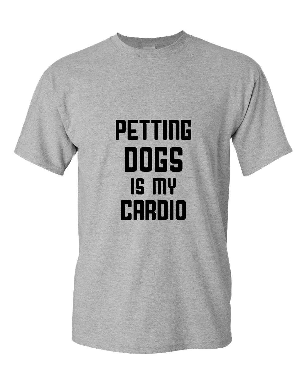 Petting dogs is my cardio t-shirt, dog lover tees