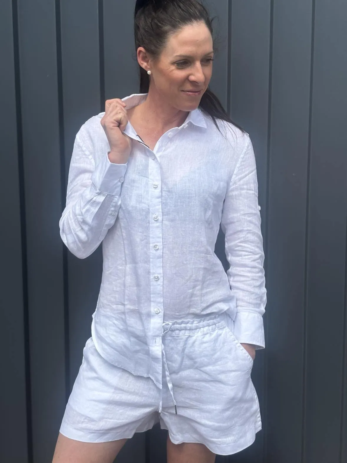 Pilbara Womens Linen Dress