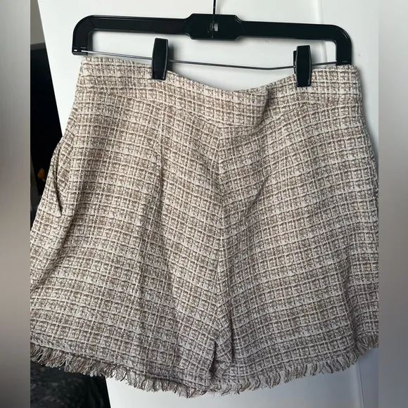 PINKO. Sherman Shorts, Cream/Beige
