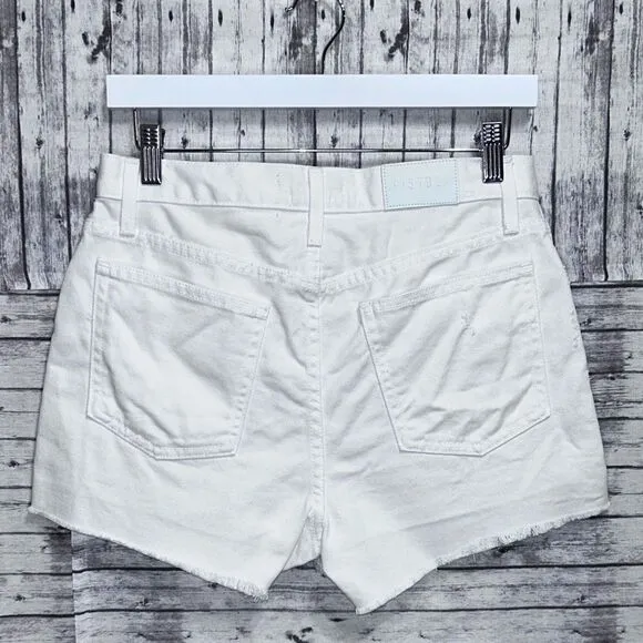 Pistola Kylee High Rise Denim Cuffed Shorts