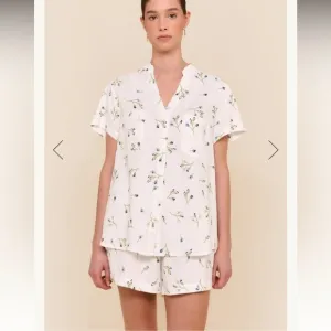 Piyama Maggie Pajama Set - lyocell linen - bluebell