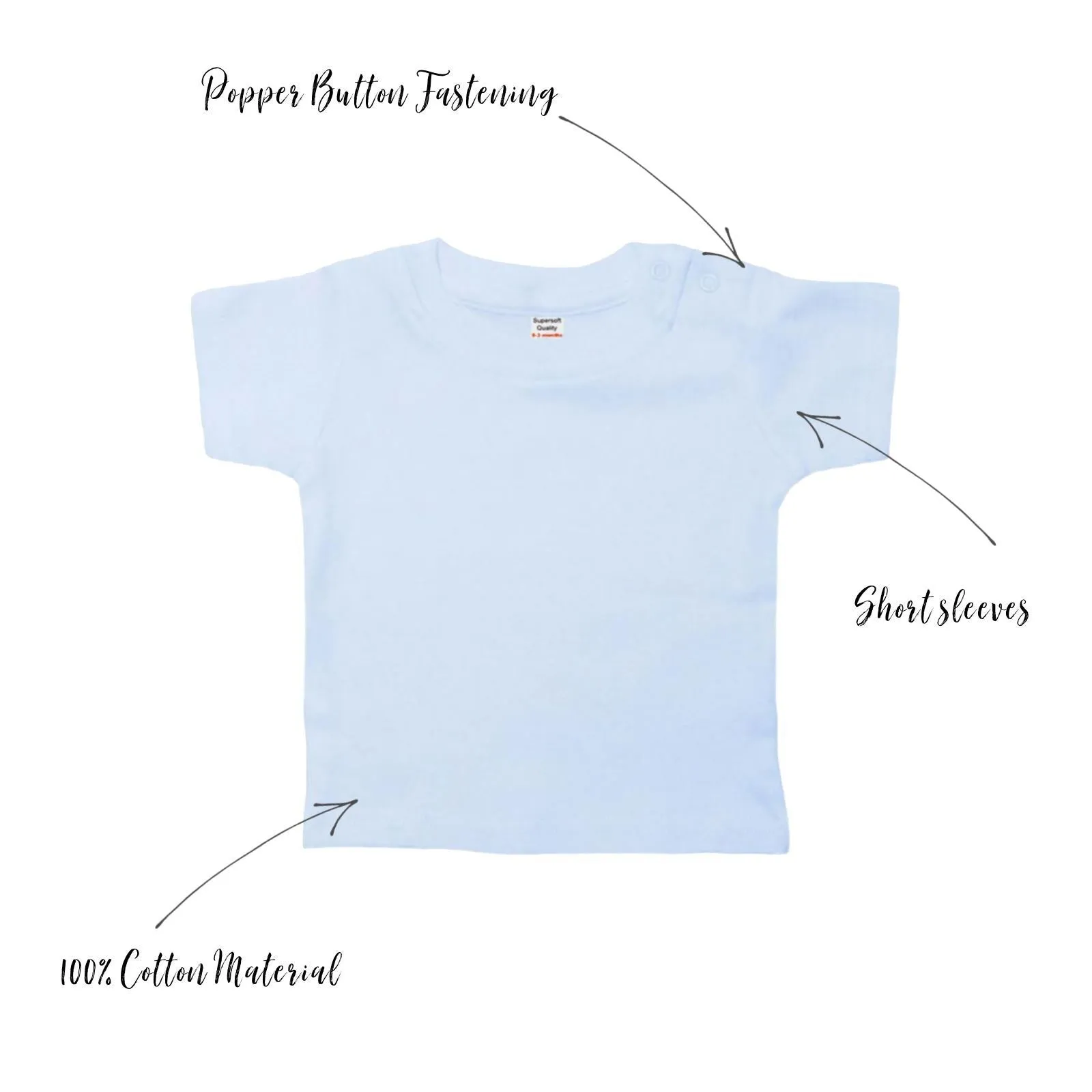 Plain T-Shirts - 2 Pack