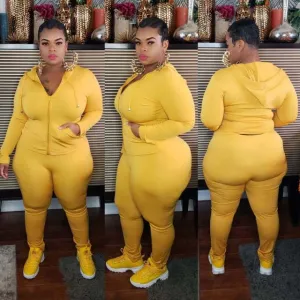 Plus Size Clothes XL-5XL Two Piece Set