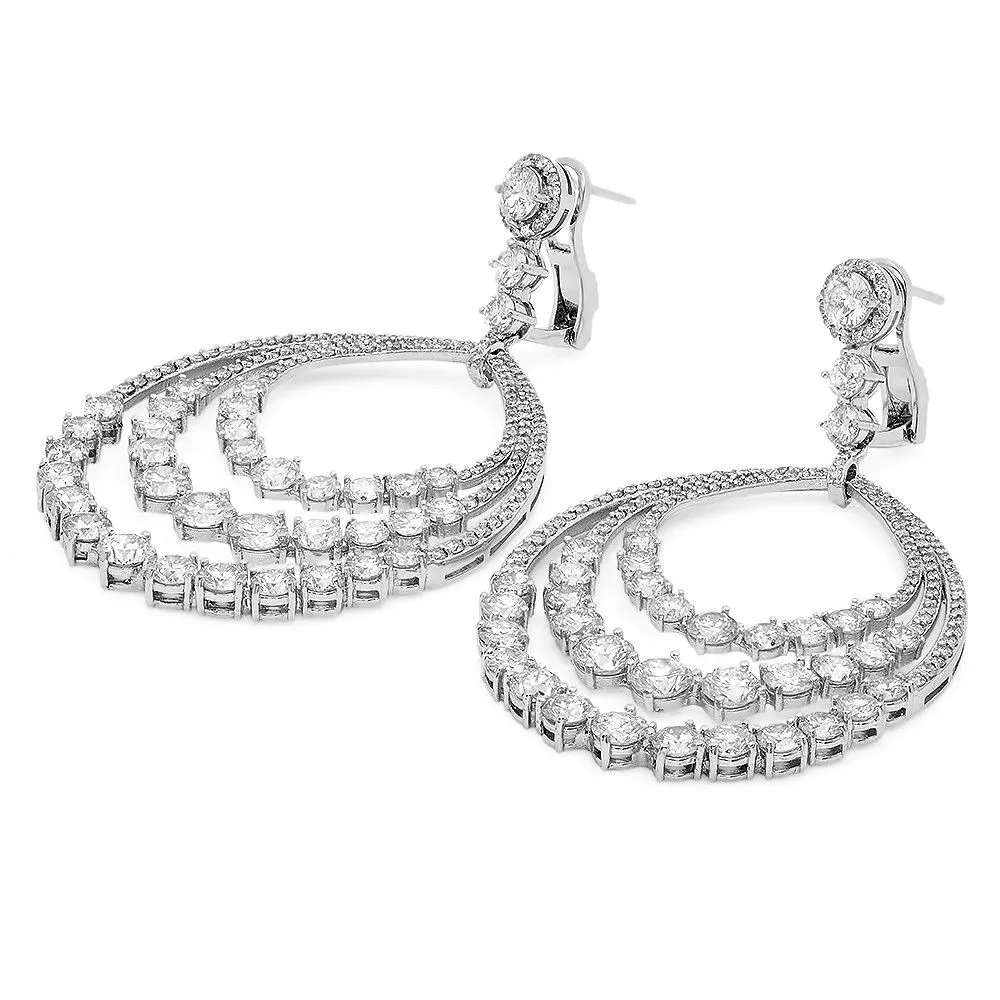 PMI 14W@24.60 340RD1@16.80 CHANDELIER EARRINGS
