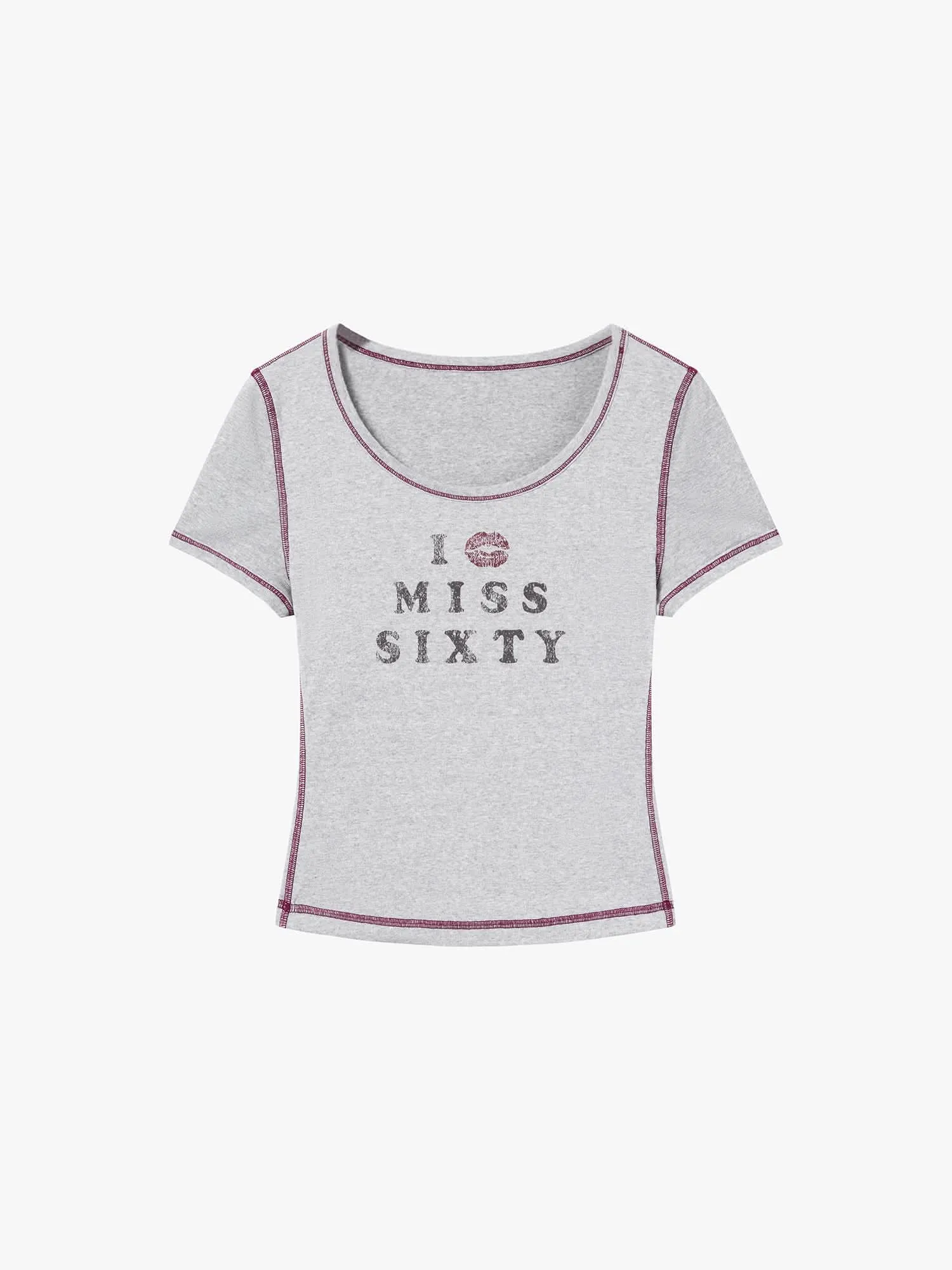 Printed Crew Neck T-Shirt