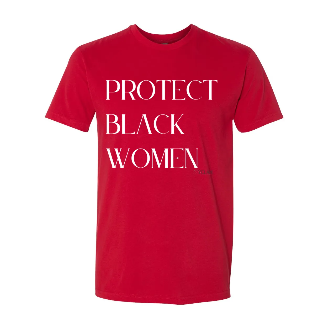 Protect Black Women- Inspirational Premium Sueded Crew Tee