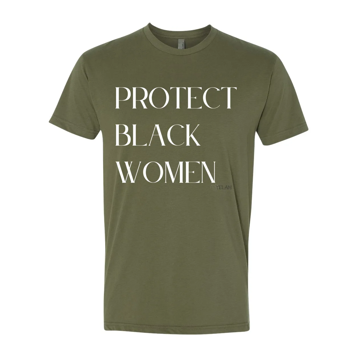 Protect Black Women- Inspirational Premium Sueded Crew Tee