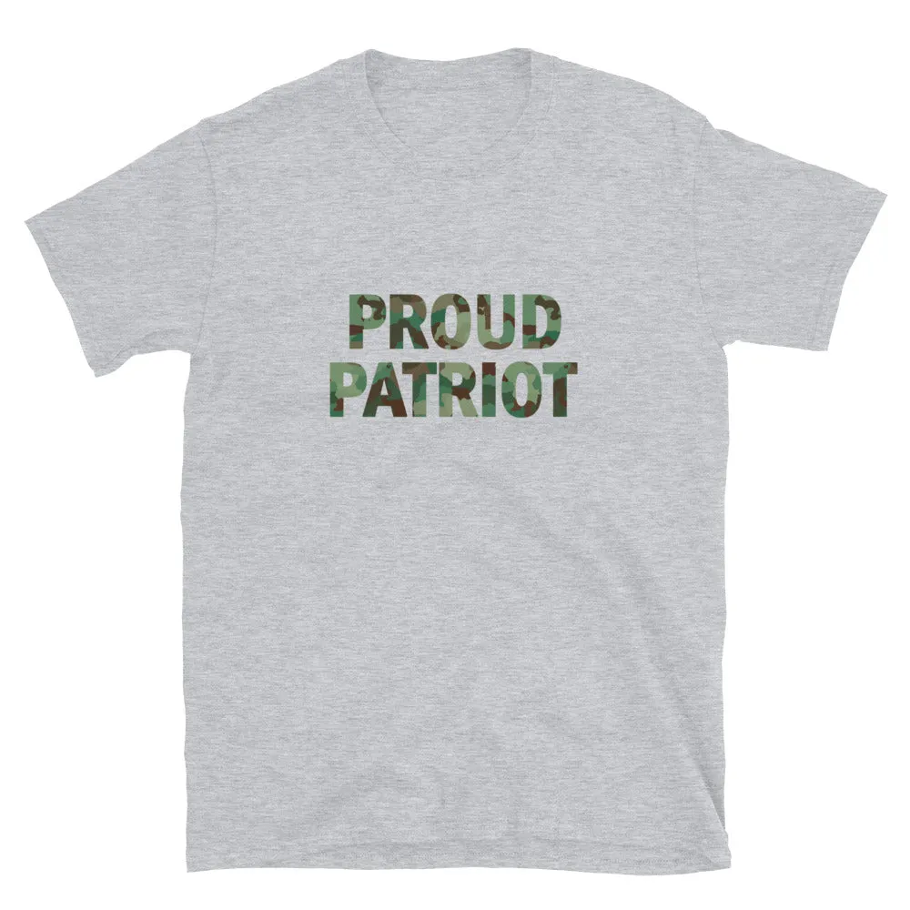 Proud Patriot Short-Sleeve Unisex T-Shirt
