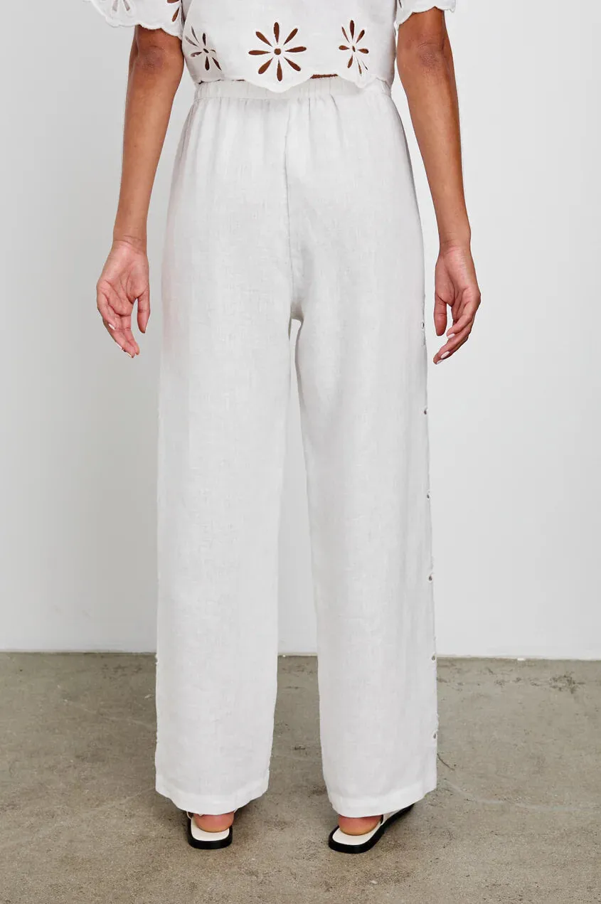 Rails - Emmie Pant in white Eyelet