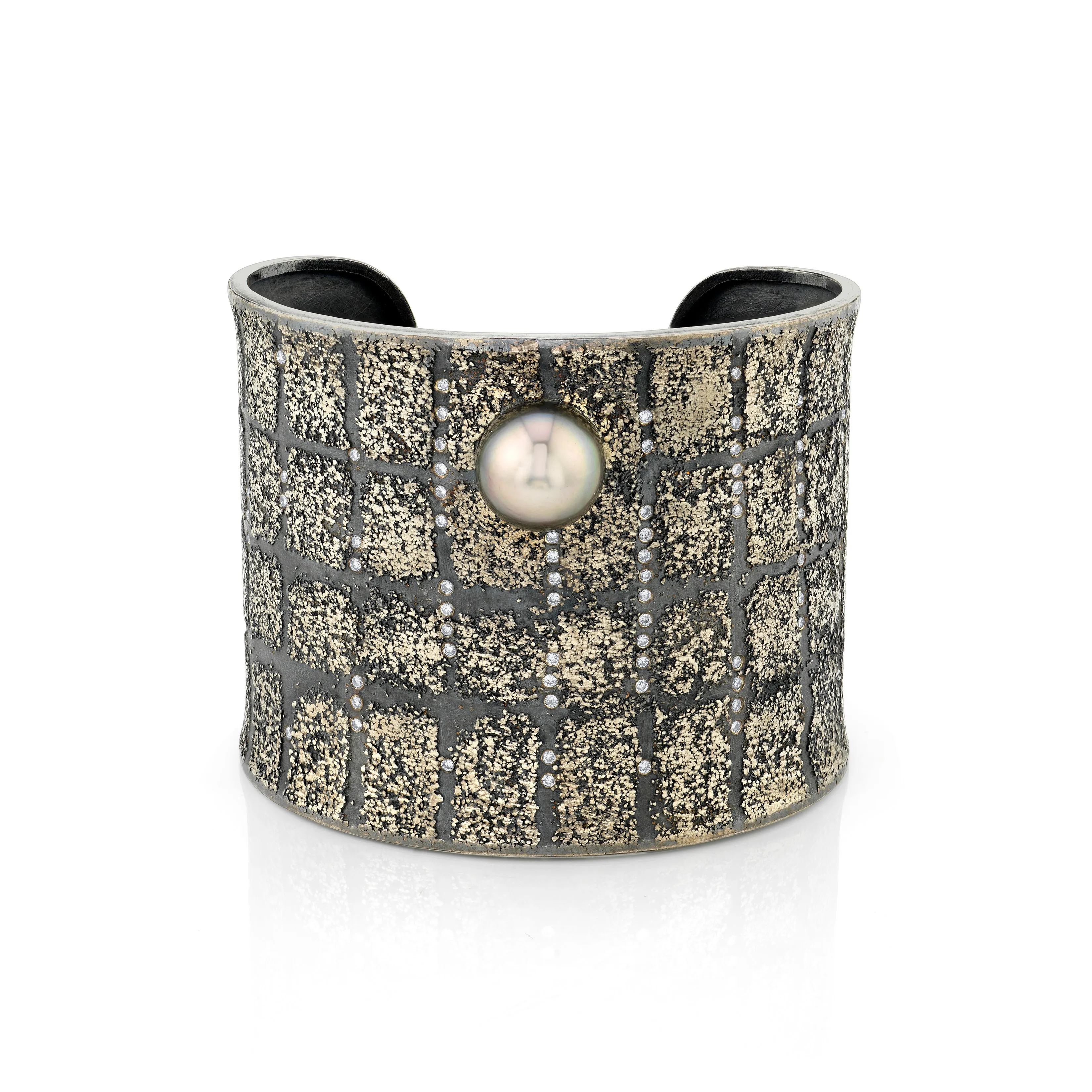 Rare Atelier Zobel Platinum & Silver Cuff