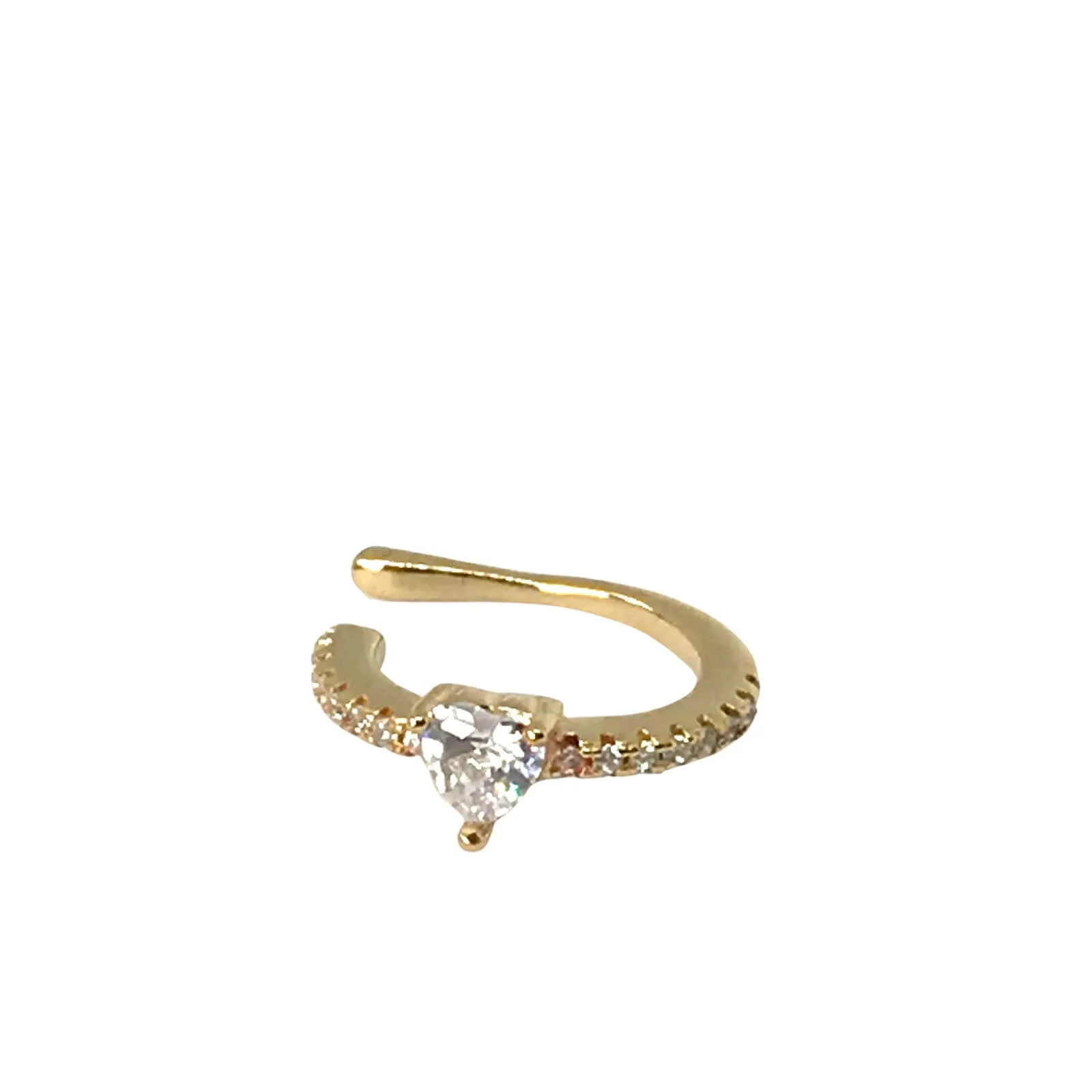 Rebecca Gold Ring Cuff