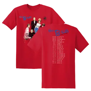 Red Wild Planet Tour Tee