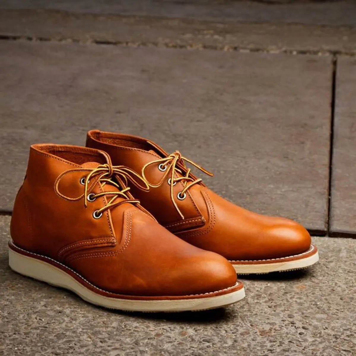 Red Wing Chukka Boots Tan 3140