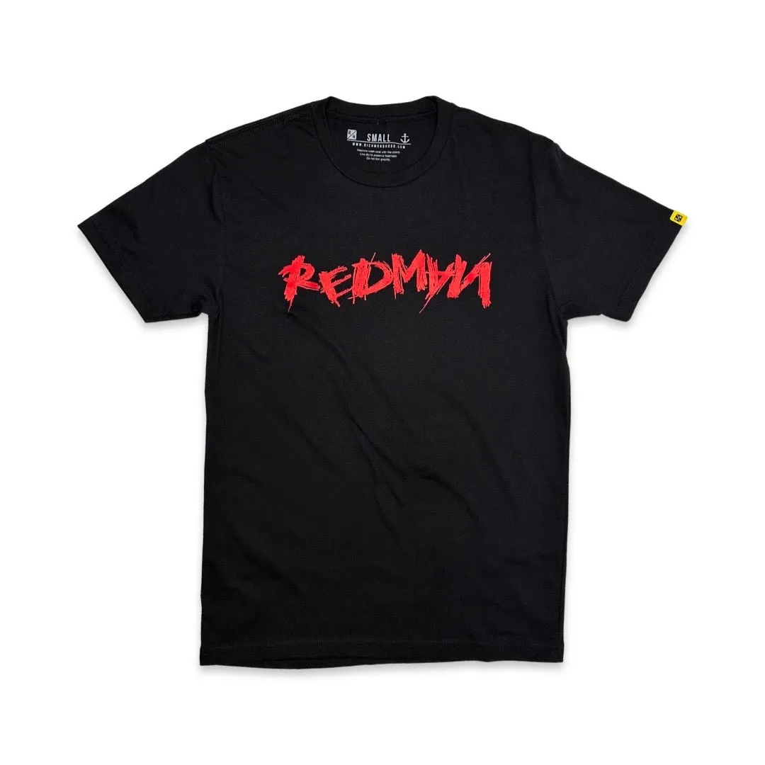 Redman Logo T Shirt - Black