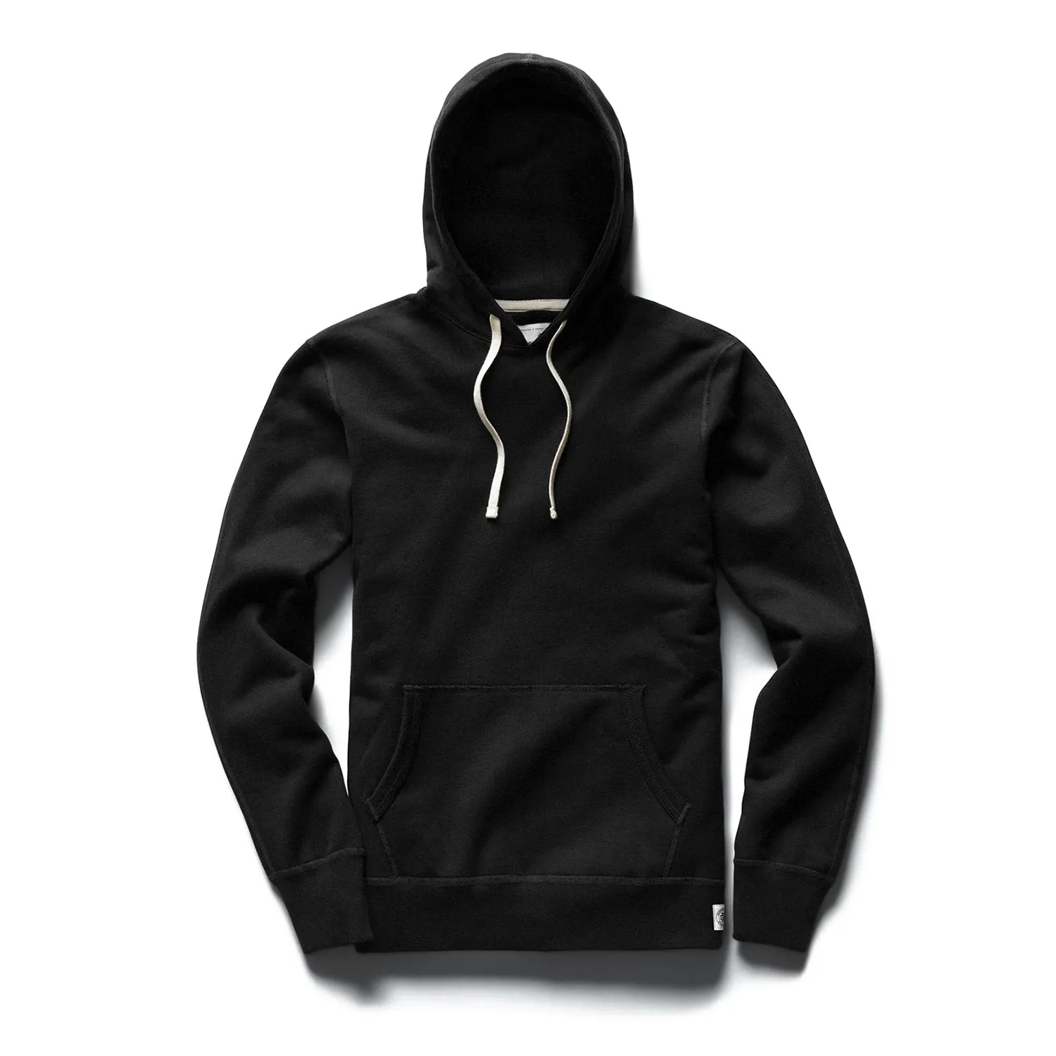 Reigning Champ Men Knit Mid Wt Terry Pullover Hoodie Black RC-3206-BLK