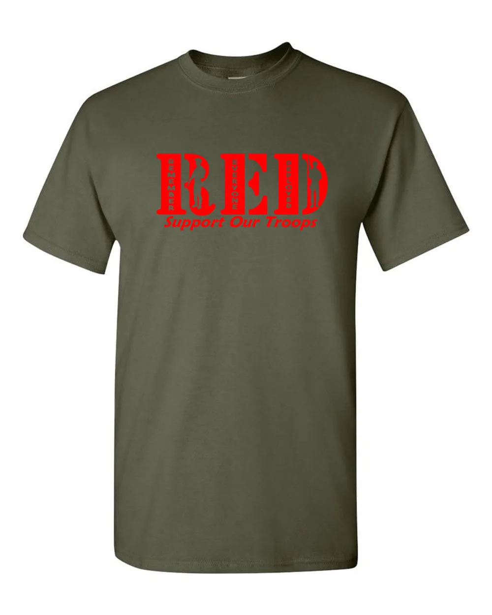 Remember Everyone Deployed T-shirt Red T-shirt 2nd Amendment tees