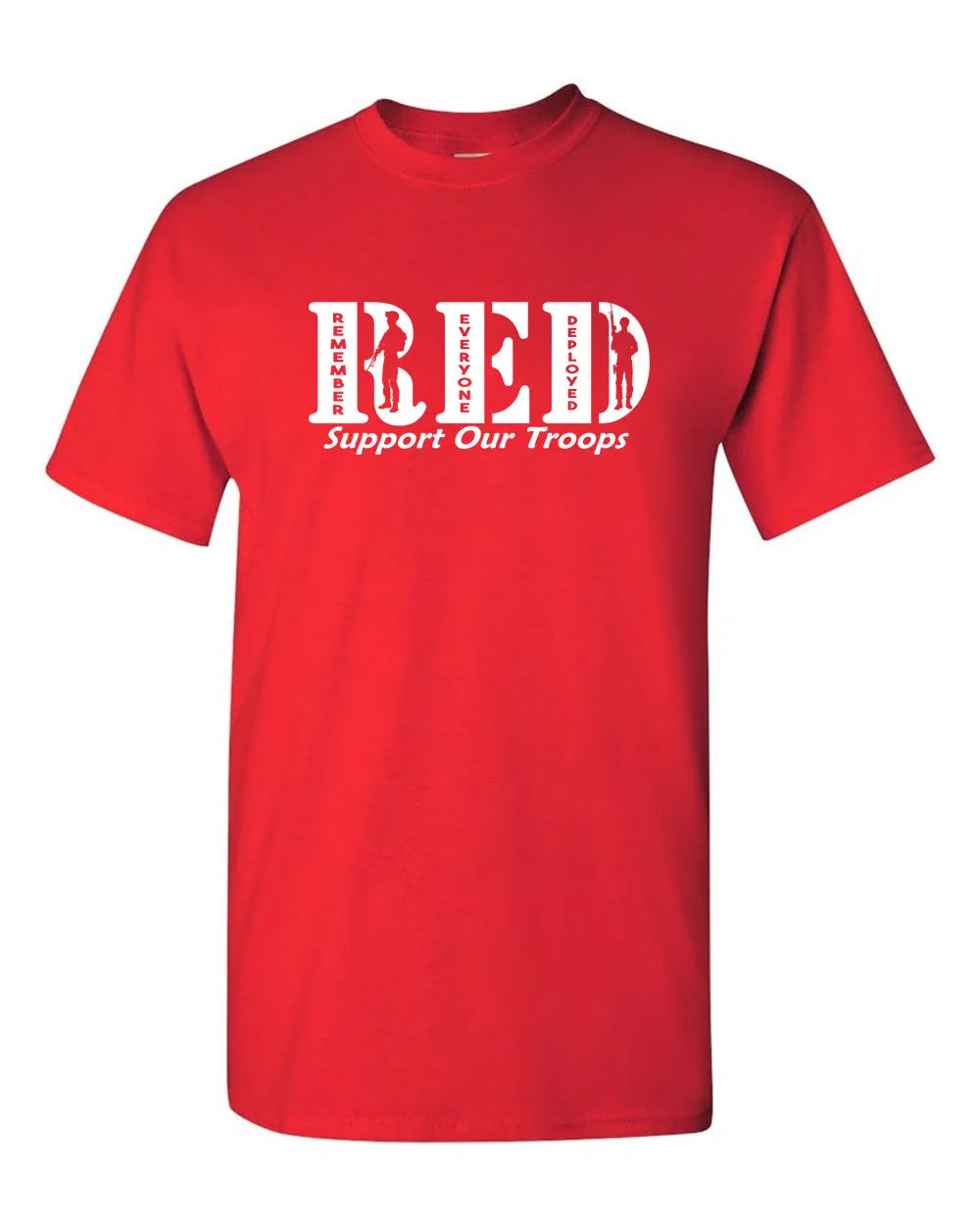 Remember Everyone Deployed T-shirt Red T-shirt 2nd Amendment tees