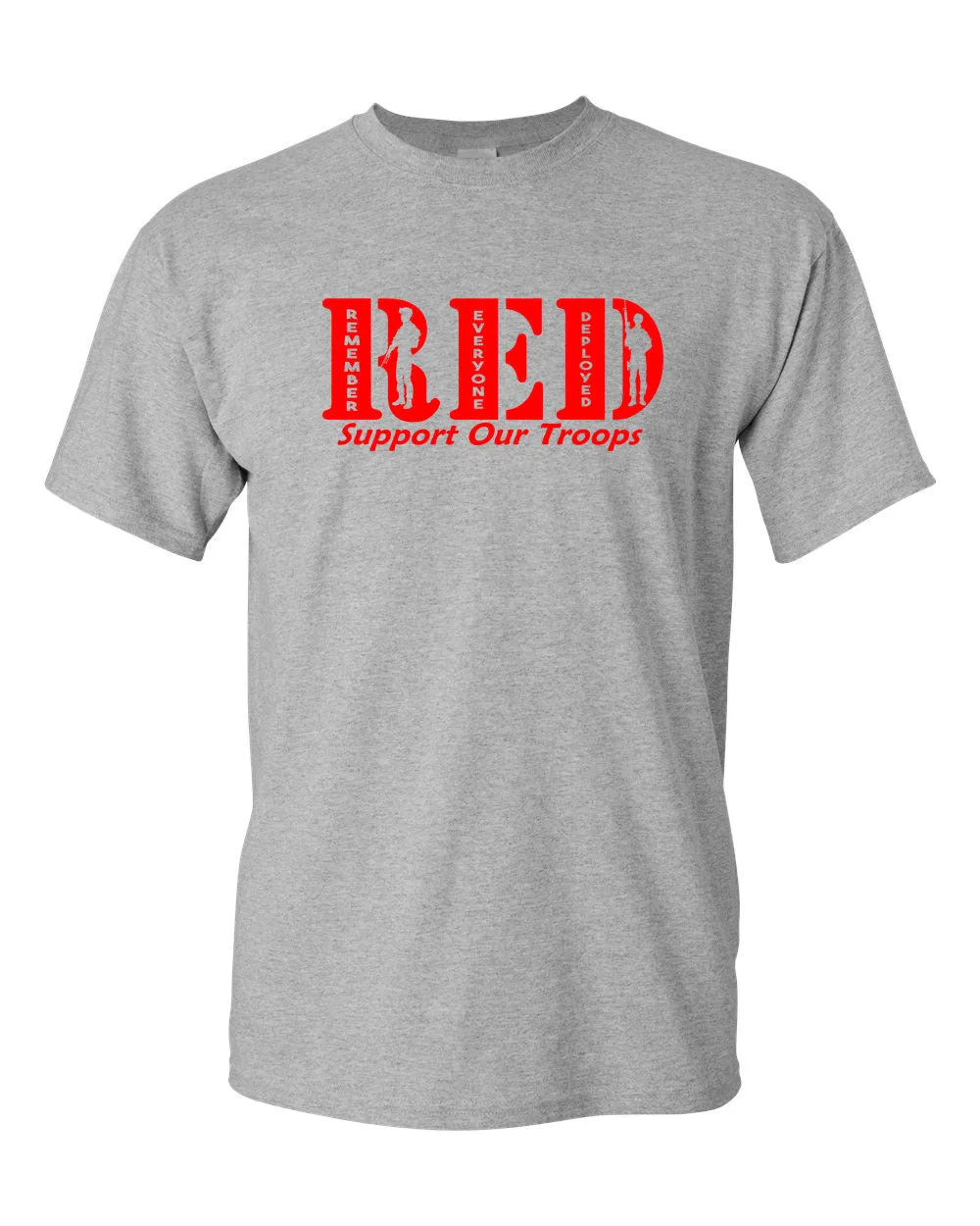 Remember Everyone Deployed T-shirt Red T-shirt 2nd Amendment tees