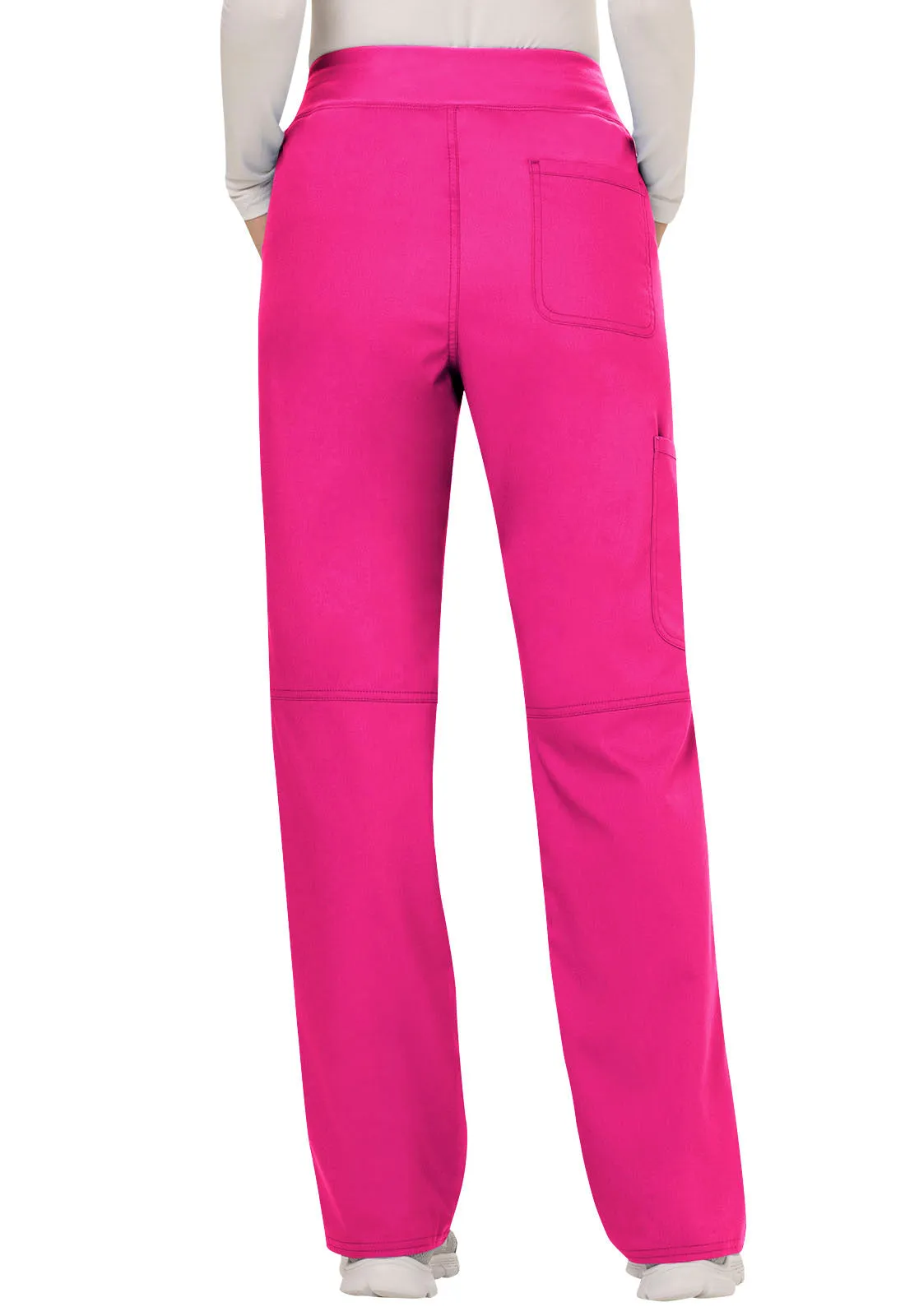 Revolution WW110 Mid Rise Straight Leg Pull-on Pants Electric Pink
