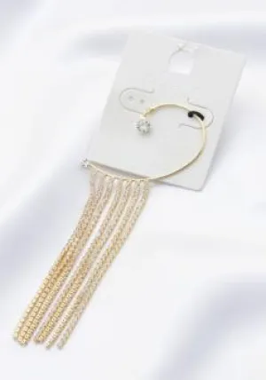 Rhinestone Ear Cuff