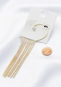 Rhinestone Ear Cuff