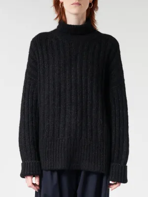 Rib Turtleneck