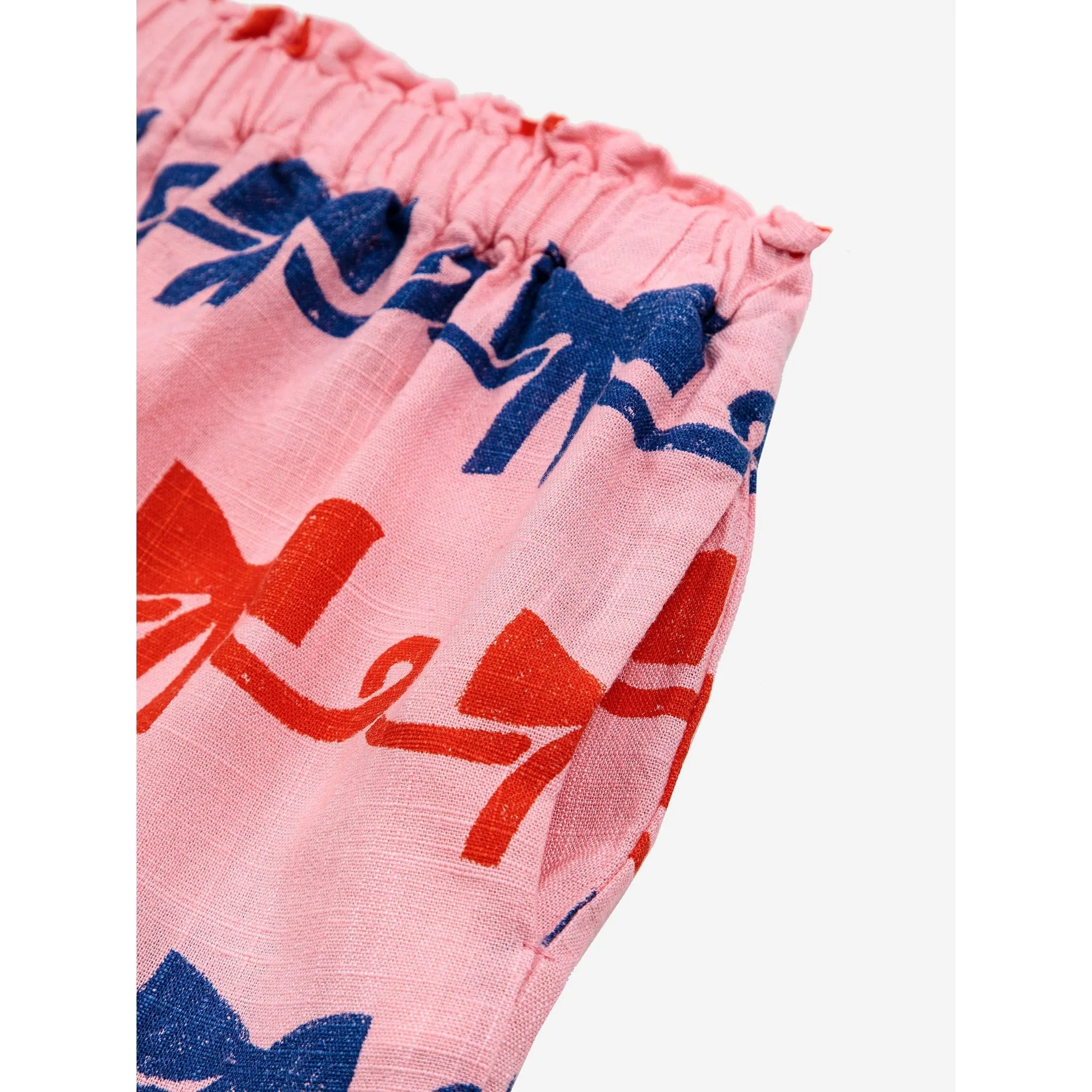 Ribbon Bow All Over Woven Shorts