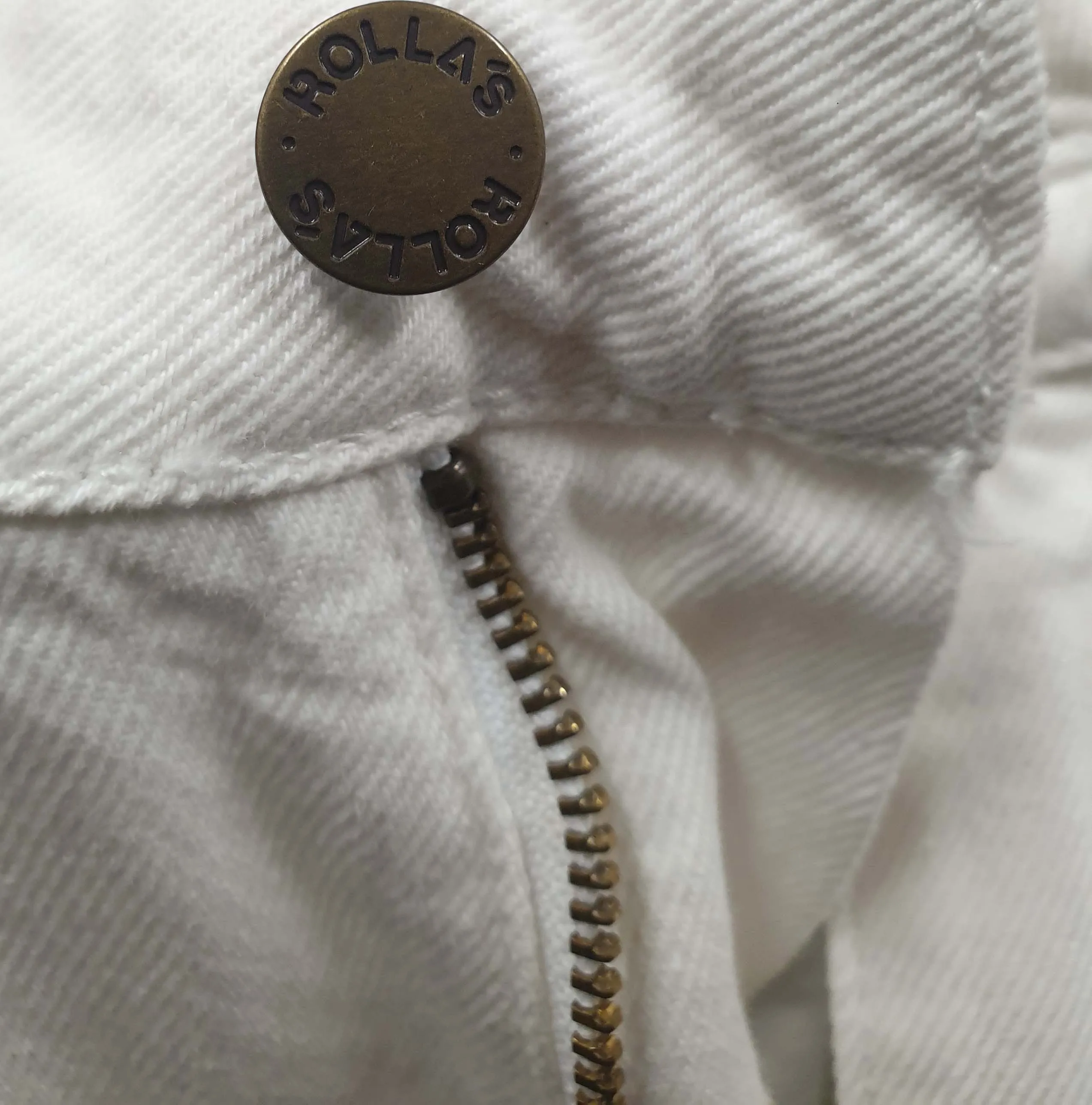 Rolla's vintage white straight leg pants size 28/10