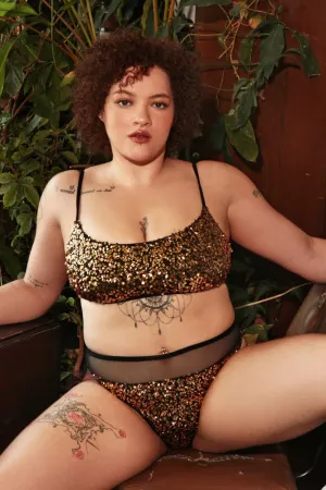 Rolling Vento Bottoms - Ferrero Sequin