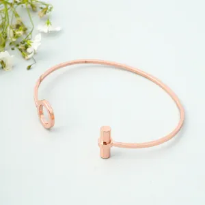 Rose Gold Cuff Bracelet