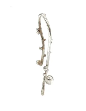 Rosebuds Over-the-Ear Earcuff in Gold