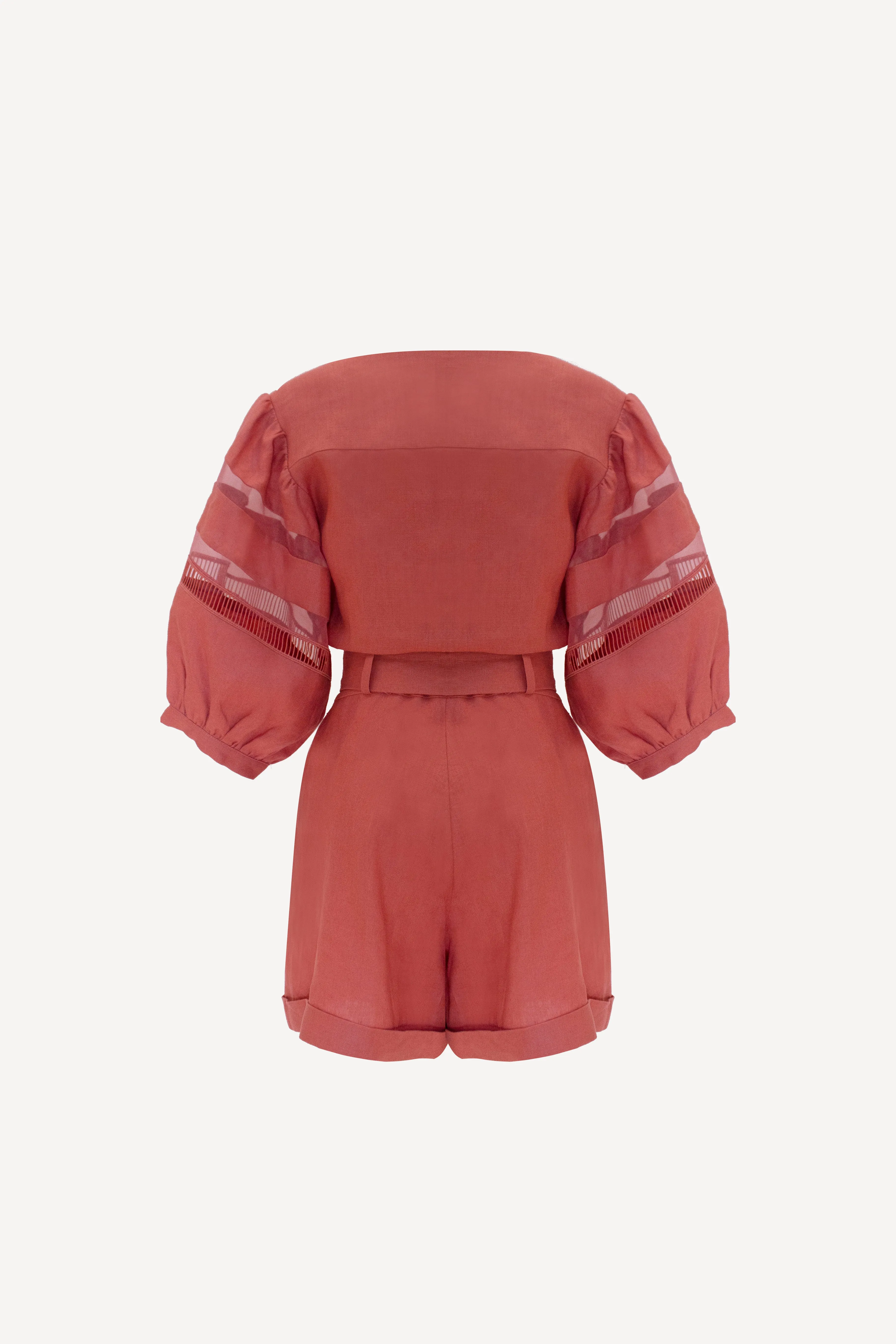 RW2020- Linen Romper