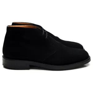 'Ryder 3' Black Suede Chukka Boots UK 6.5 F