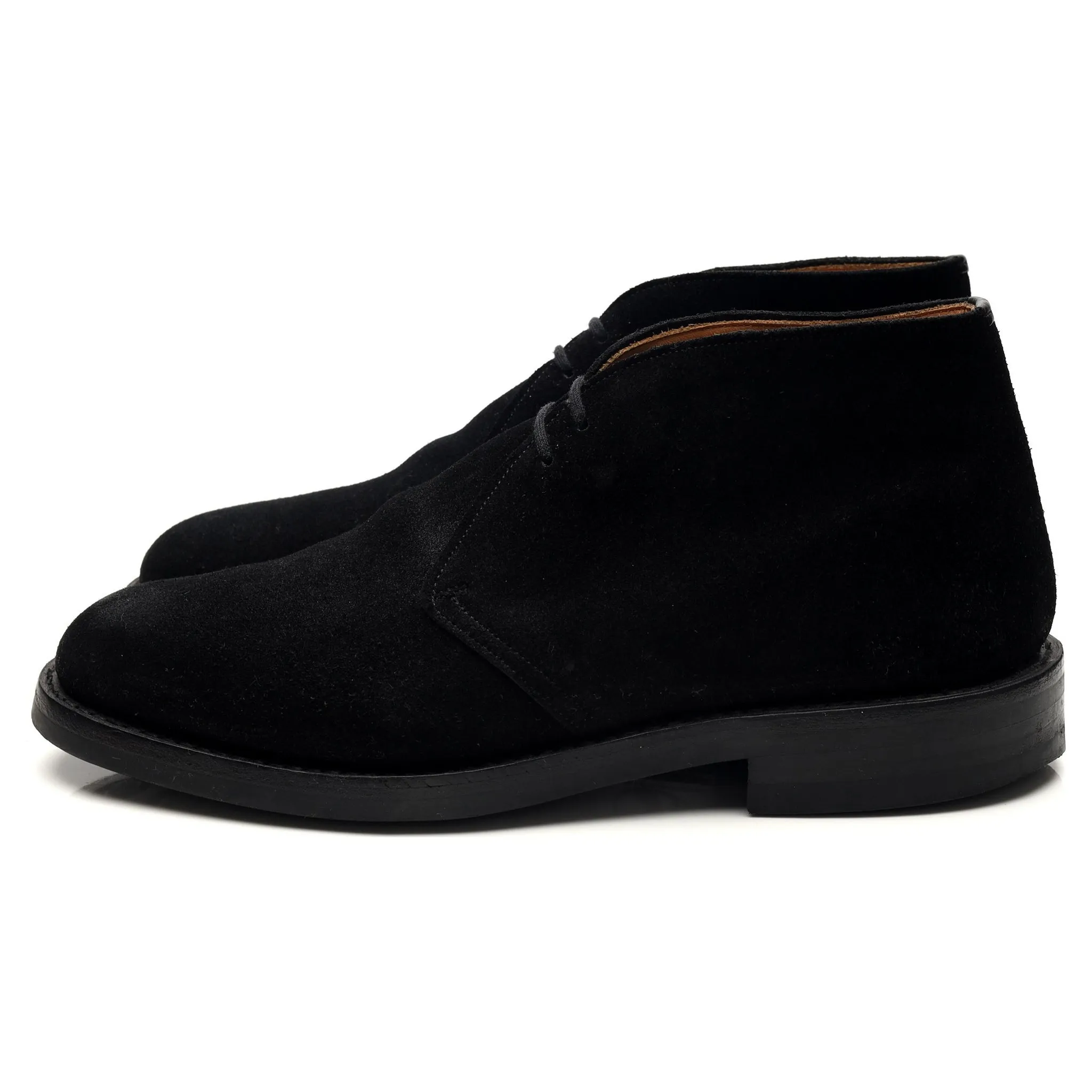 'Ryder 3' Black Suede Chukka Boots UK 6.5 F