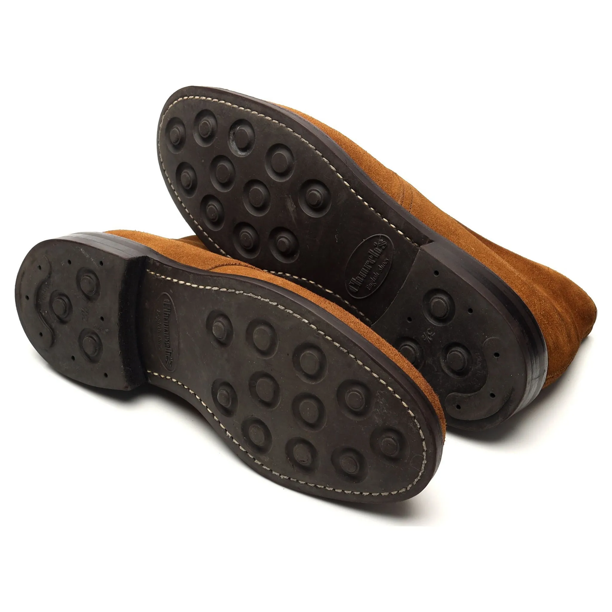 'Ryder 3' Snuff Brown Suede Chukka Boots UK 6.5 F