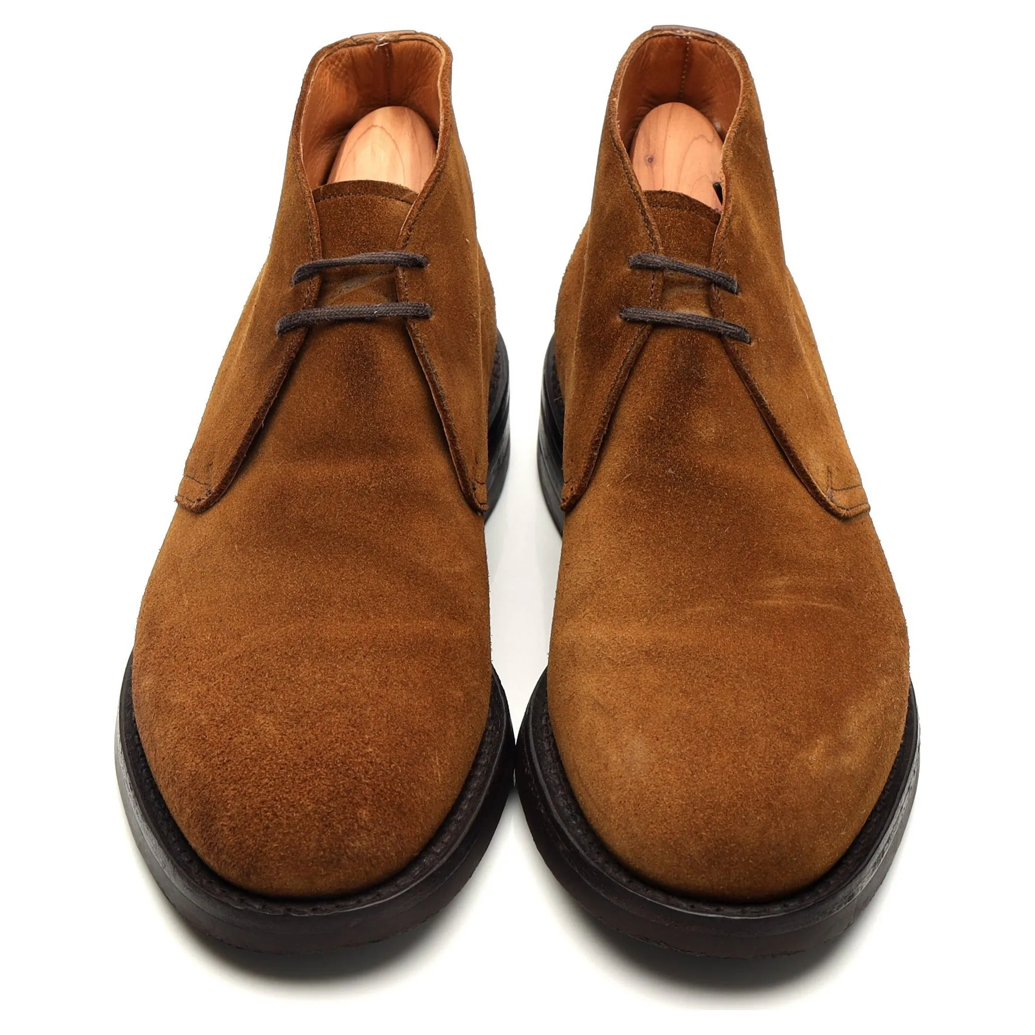 'Ryder 3' Snuff Brown Suede Chukka Boots UK 6.5 F