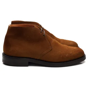 'Ryder 3' Snuff Brown Suede Chukka Boots UK 6.5 F